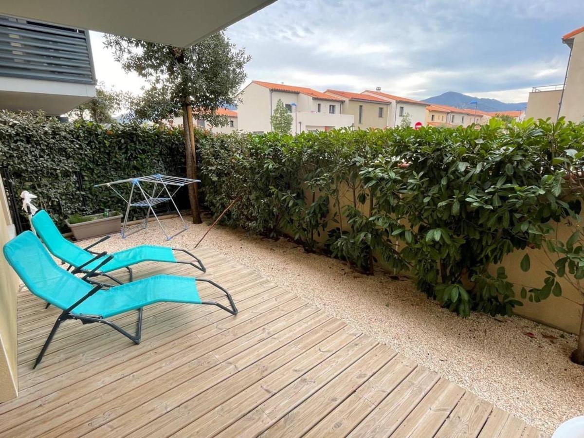 Appartement 3 Pieces Avec Terrasse Et Jardin, Proche Plage Et Commerces, 2 Parkings, Argeles-Sur-Mer - Fr-1-225-773 Экстерьер фото